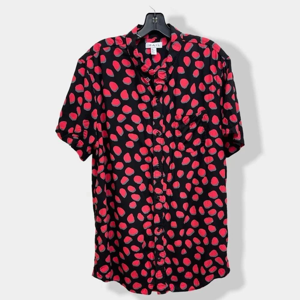 THE Rail Patterned Button Down Shirt
